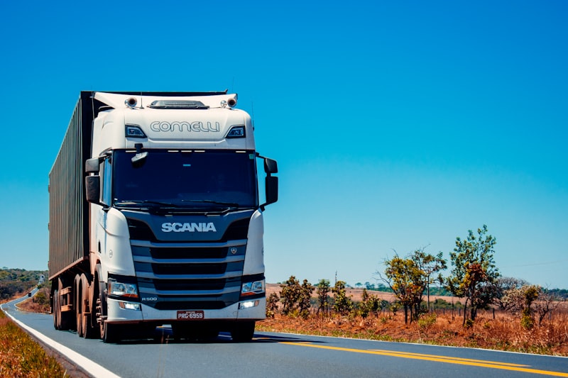 North Texas highway truck service route